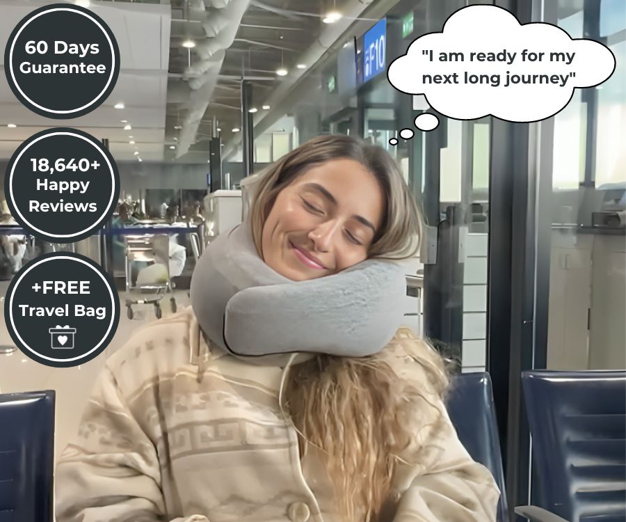 The Original FlyHugz® Travel Pillow